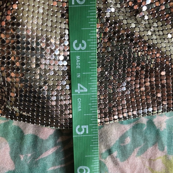 Silver mesh evening bag - Picture 3 of 4